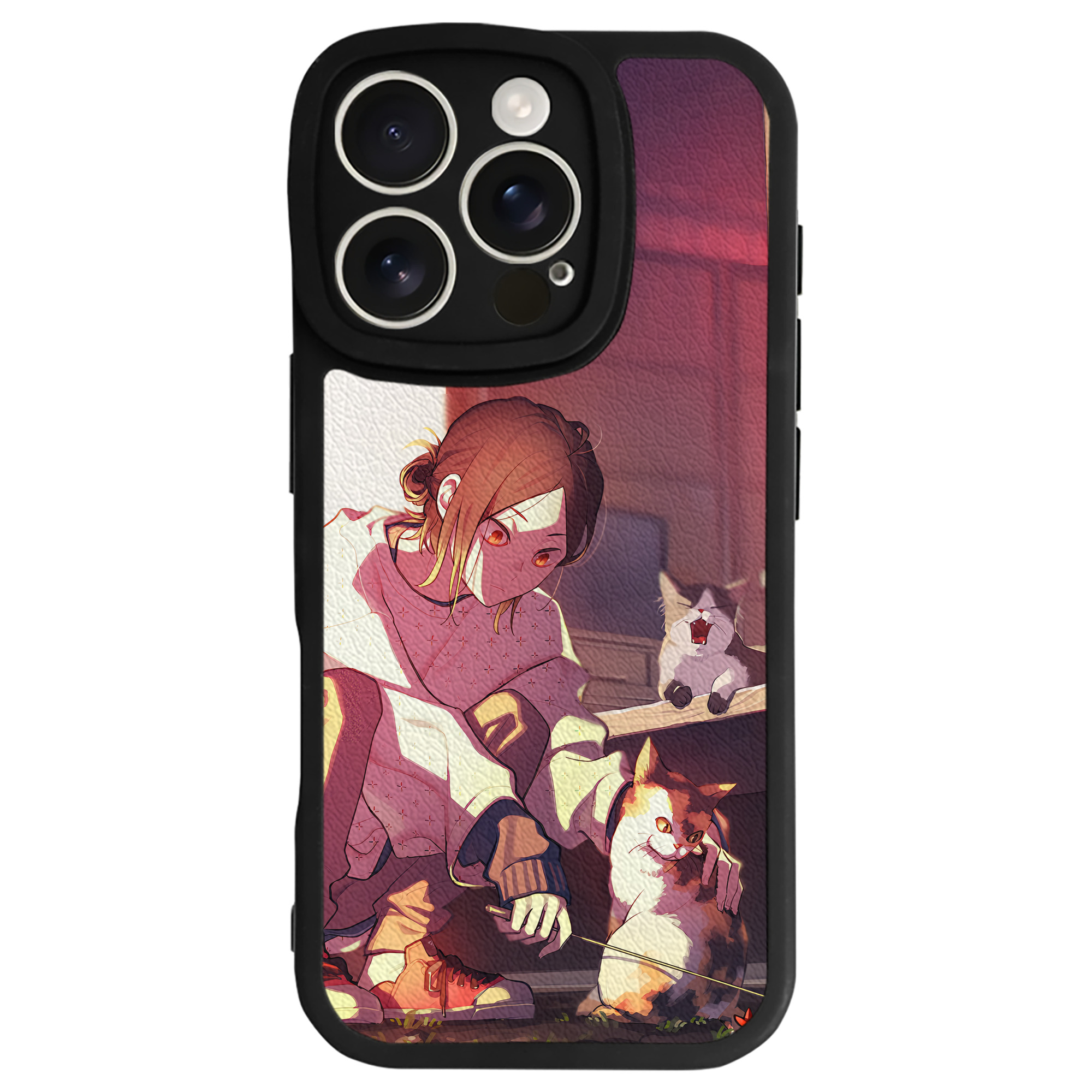 （画像用） ハイキュー!! Haikyu!! 【iPhone 16シリーズ対応】シリコンスマホケース（レザー調） 材質：シリコン